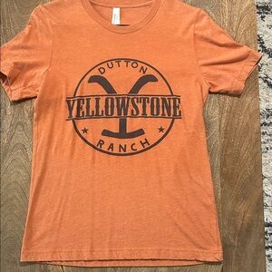 Yellowstone Bella Canvas Rust T-Shirt